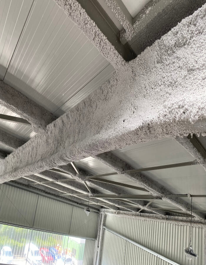 Protection incendie des structures acier